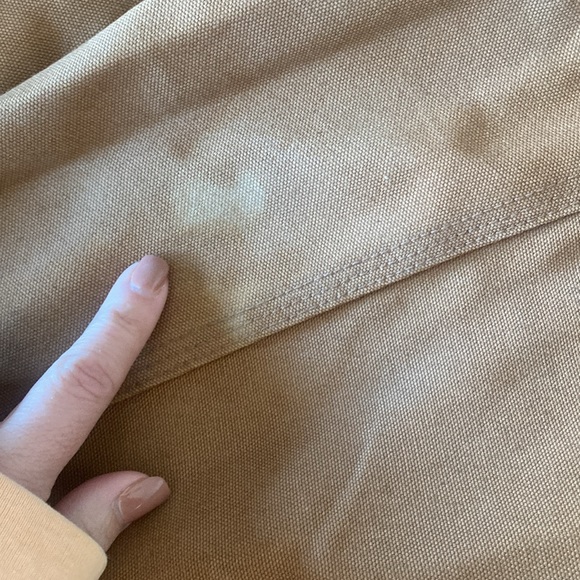 USED CARHARRT LOOSE FIT MENS JACKET 4X *not insulated* - Picture 3 of 10